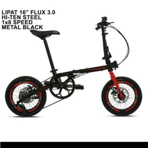 SEPEDA LIPAT PACIFIC FLUX 3.0 8 SPEED FOLDING 16 DAN 20 TERMURAH rodam45 Segera Dapatkan