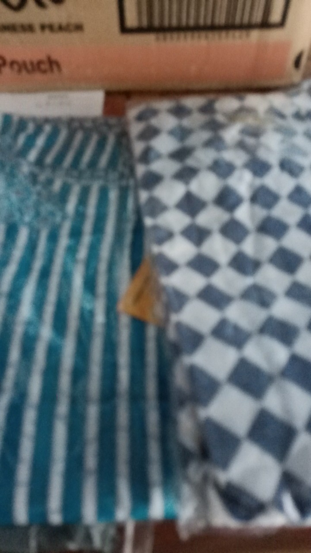 Blus Lonceng Biru Lawasan Monochrome Katun Batik Modern Premium Blouse Wanita Cewek Indigo Sheena