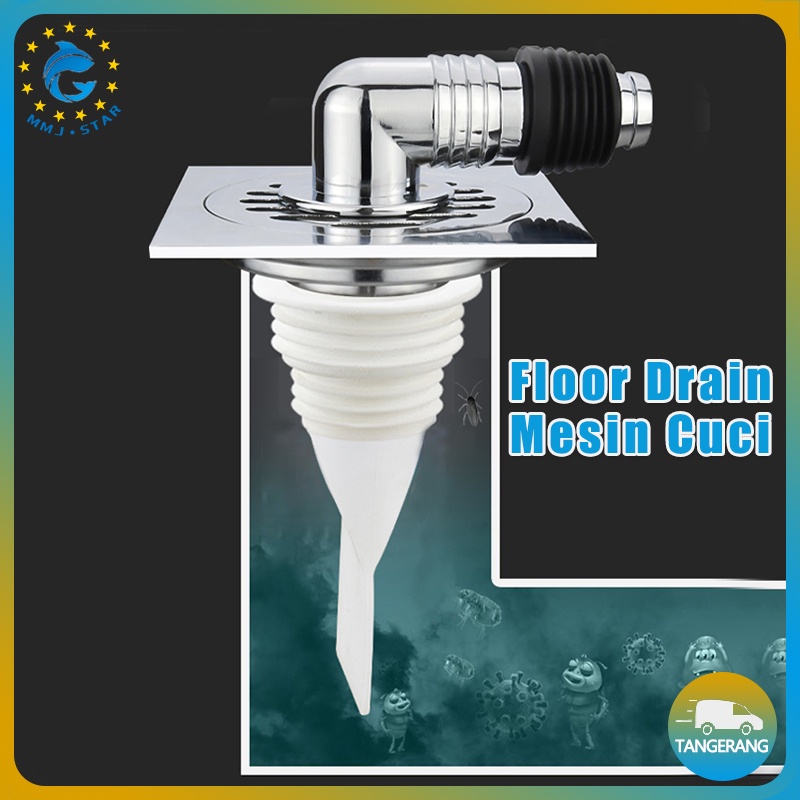 Sambungan Pembuangan Air Mesin Cuci/Floor Drain Washing Machine Saringan/Floor Drain Mesin Cuci/Washing Machine Floor Drain Connector Deodorization Anti-overflow