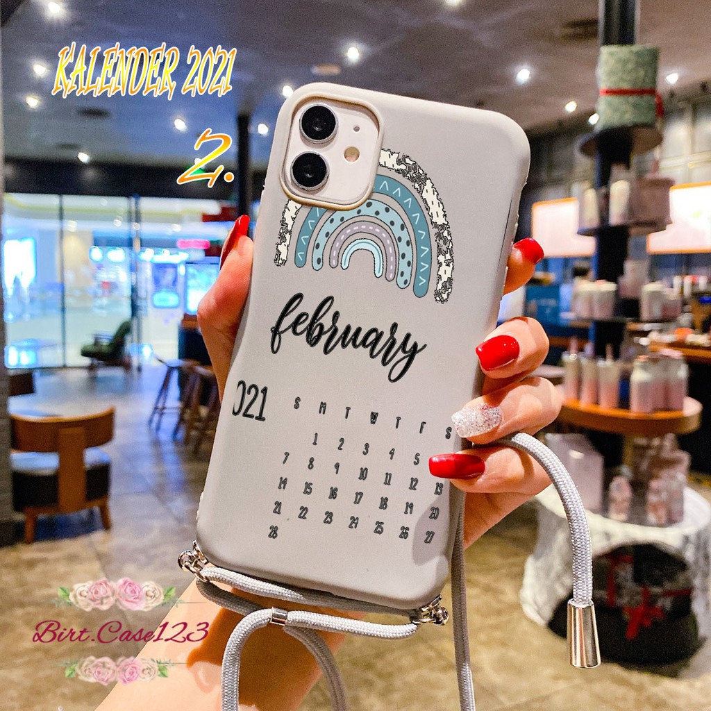 Softcase Slingcase Tali Lanyard Candy KALENDER Xiaomi Redmi 6x Mi A2 6 Pro A2 Lite BC3008