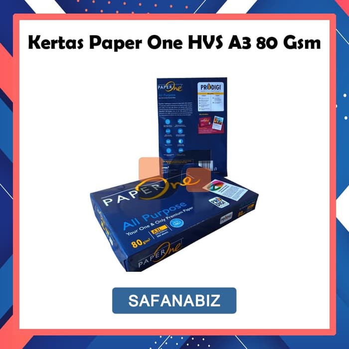 

Kertas Hvs A3 80 gram PaperOne 1 Rim Harga Grosir ATK Terdekat 2020