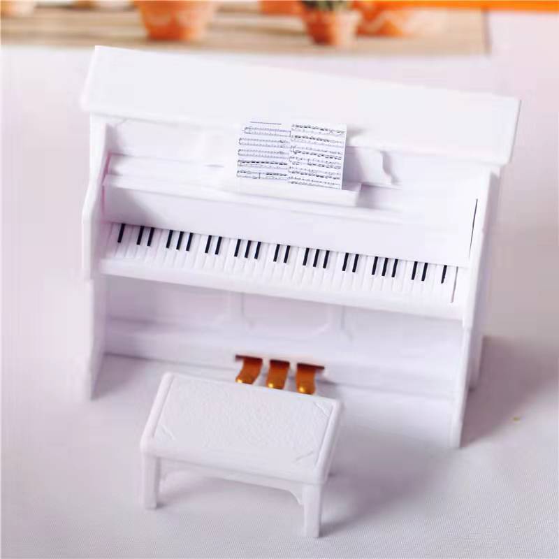 Cake Toper Miniatur Music Piano Topper Hiasan Kue Ultah Tart Cupcake