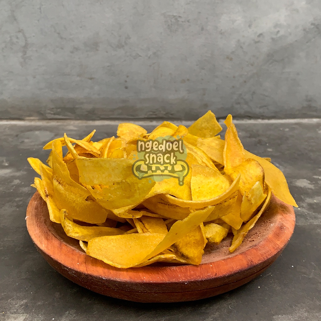 

Keripik Pisang Asin Ngedoel