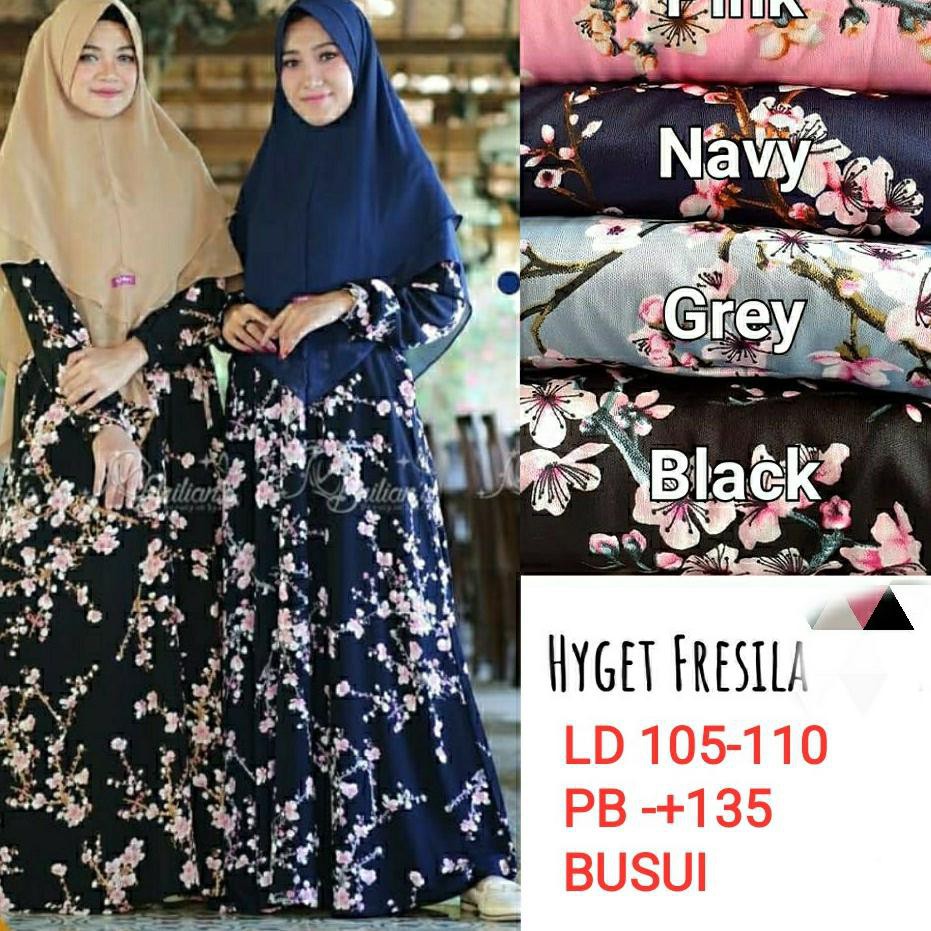 Termurah Gamis Hyget Fresila