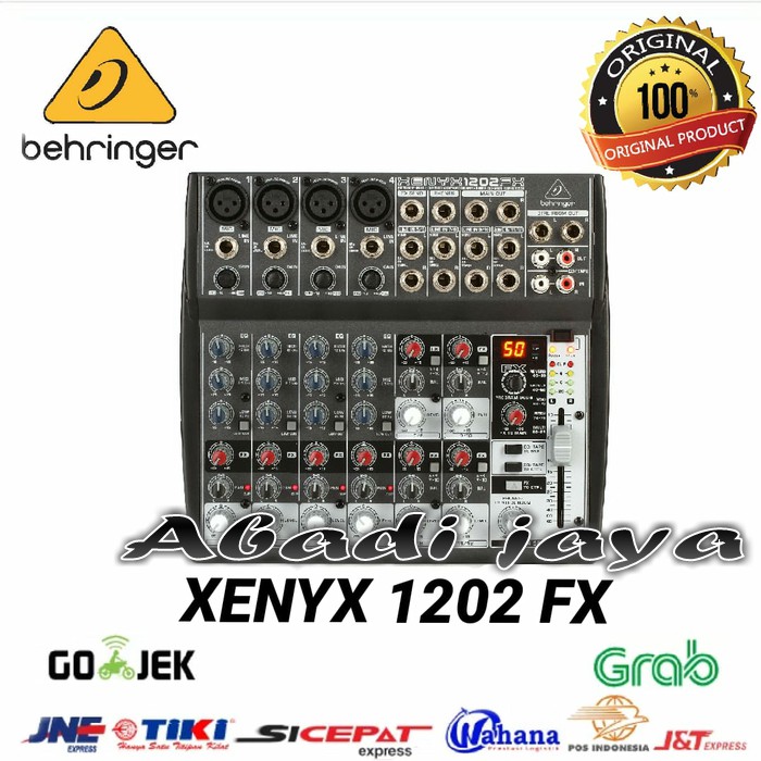 Jual Mixer Behringer XENYX 1202 FX 12channel ORYGINAL xenyx 1202fx