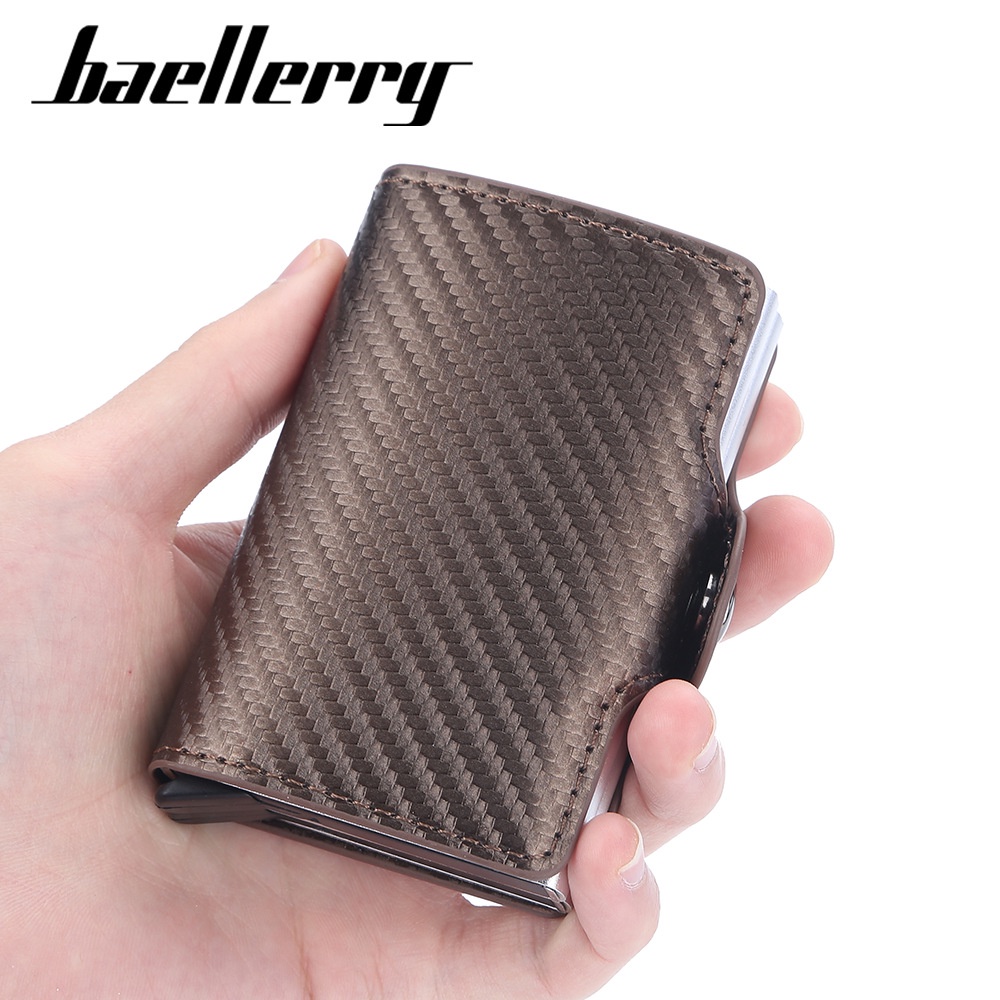 BAELLERRY K9172 Dompet Kartu Pria Bahan Kulit PU Leather Premium WATCHKITE WKOS