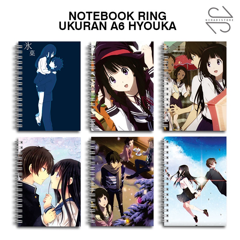 

(BELI 6 GRATIS 1)Buku Tulis Catatan buku notebook buku diary Notebook Ring Spiral A6 60 Lembar koleksi gambar hyuka part1