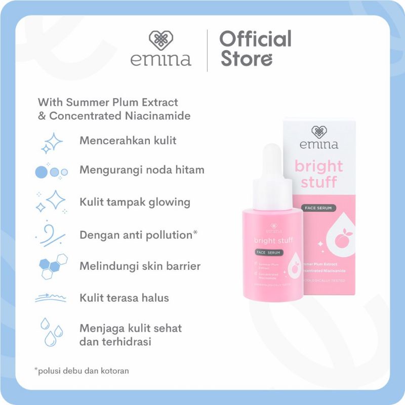 Emina Bright Stuff Face Serum 30ml