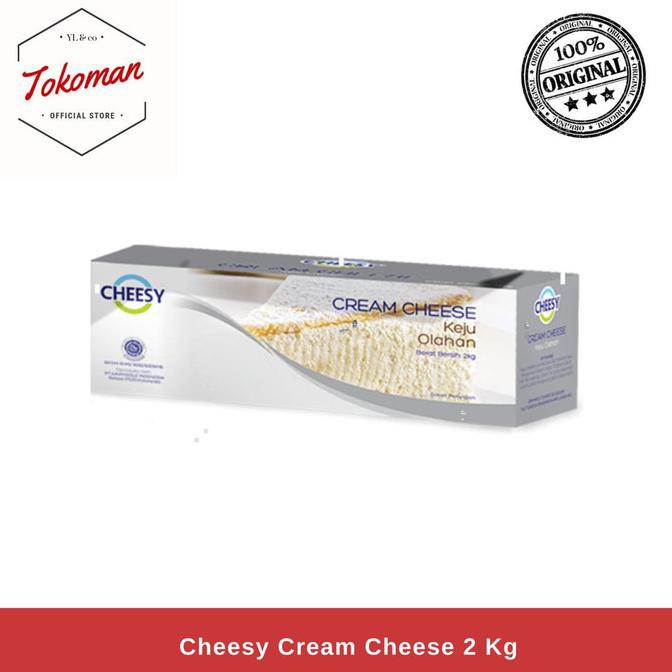 

Cheesy Cream Cheese 2Kg / 2 Kg Keju Uluyaala