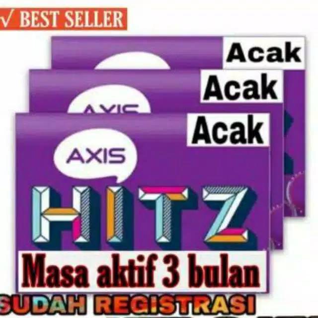 (promo) Perdana Axis aktif acak masih fresh 100 %