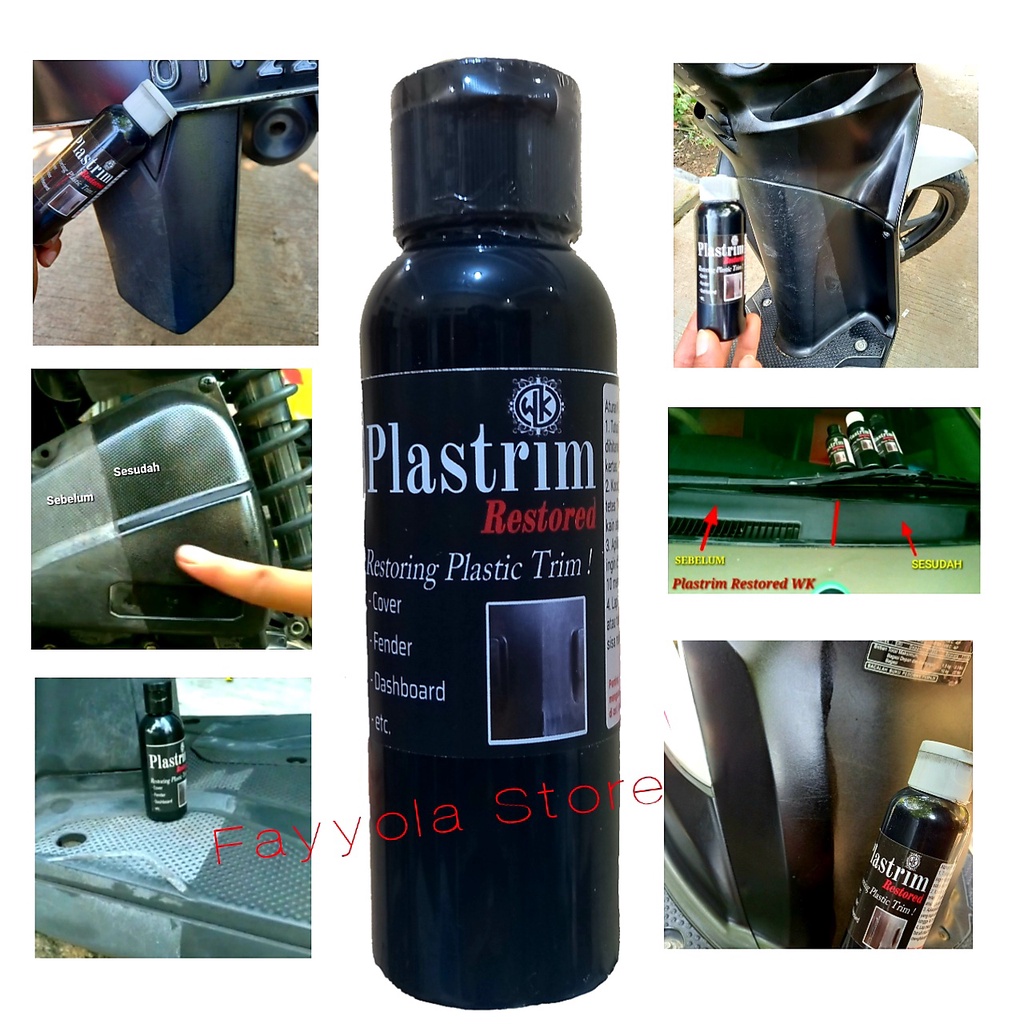 Insta Sparkling Plastrim Restored Rubbing Compound / Pengkilap Body Motor &amp; Mobil