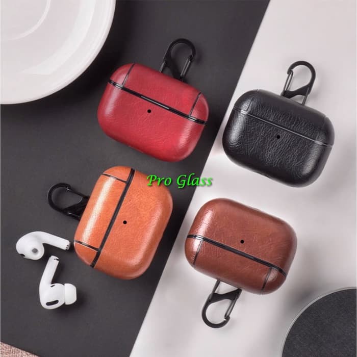 Apple Airpods PRO Airpod Premium Leather Case with Strap Accessories