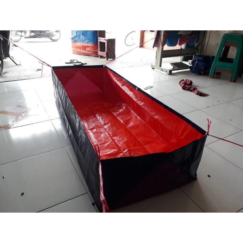 terpal kolam ikan TYPE A5 ukuran (140×50×30)