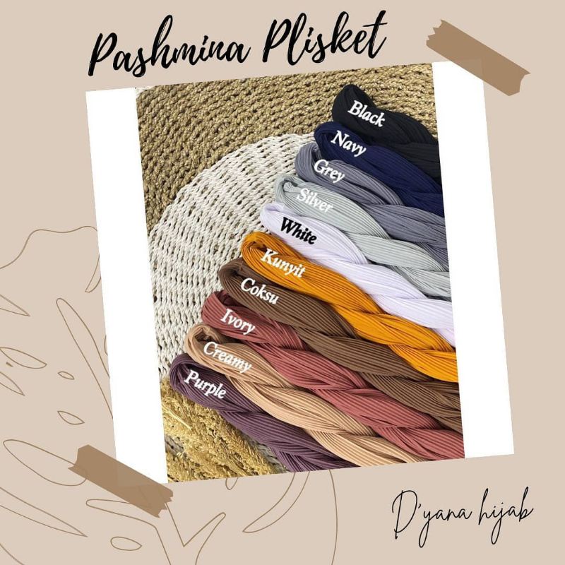pashmina plisket / pashmina plisket Diamond / pashmina plisket lidi / pashmina diamond