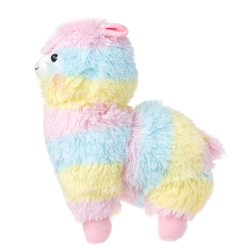 Mary Rainbow Alpaca Plush Toy Lama Untuk Boneka Cotton Stuffed Animal Toys