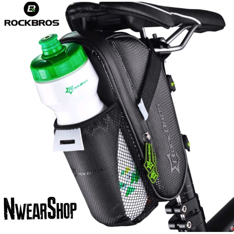 Tas Sepeda Waterproof + Holder Botol Minum - Rockbros