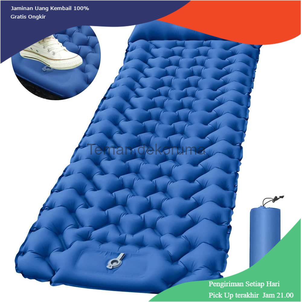 TD - RUM LISM Kasur Matras Angin Inflatable Bed Rhombus Sleeping Bag - LS18Z