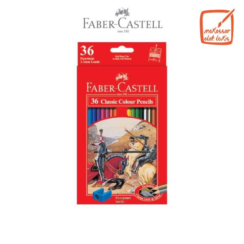 

Faber Castell Classic Colour Pencils 36/48 warna