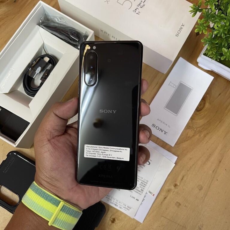 Sony Xperia 5 ii xperia 5 Mark 2 Black 256GB Global Dual sim Super Mulus Full Ori