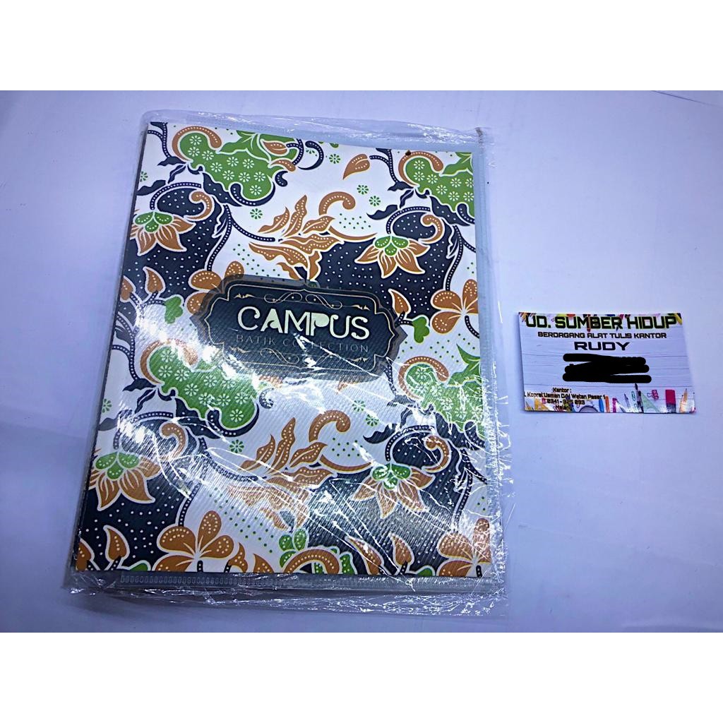 

Binder Model Campus Batik Collection