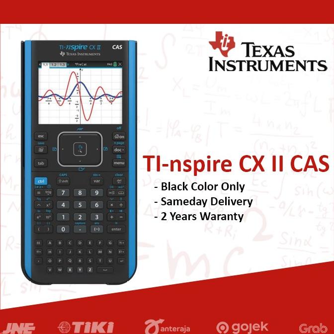 

Texas Instruments TI-Nspire CX CAS II Graphing Calculator