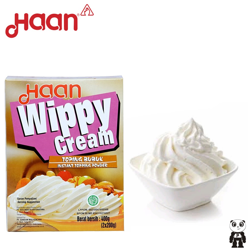 

Whip Cream / Wippy Cream / Haan Wippy Cream / Cream Bubuk