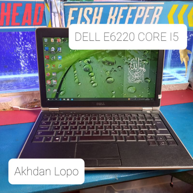 LAPTOP DELL LATITUDE E6220 CORE I5 RAM 4GB HDD 320GB TERMURAH BERGARANSI