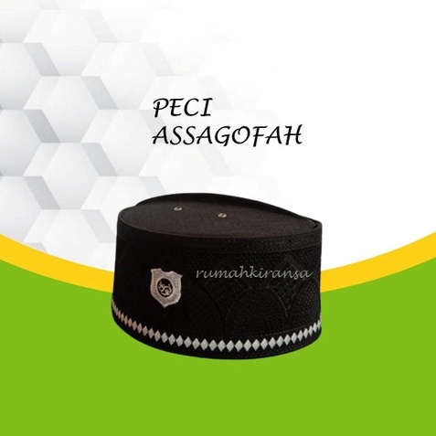 PECI ASSAGOFAH, Peci Kopiah Haji Assagofah