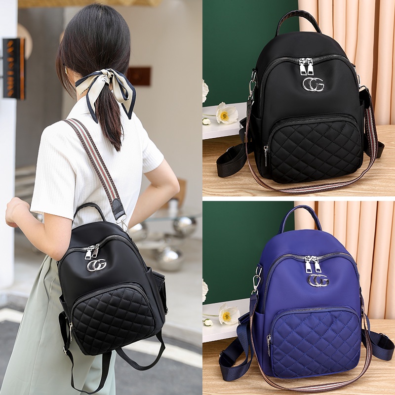 Ransel cewek Multifungsi Backpack tas gendong women Bags Sling tas wanita Oxford cloth shoulder bags import tas fashion tas 588