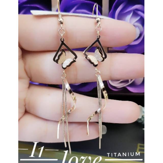 Titanium anting kupu 1210i