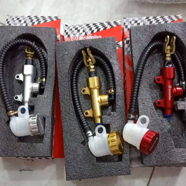 Tonjokan master rem brembo belakang cnc
