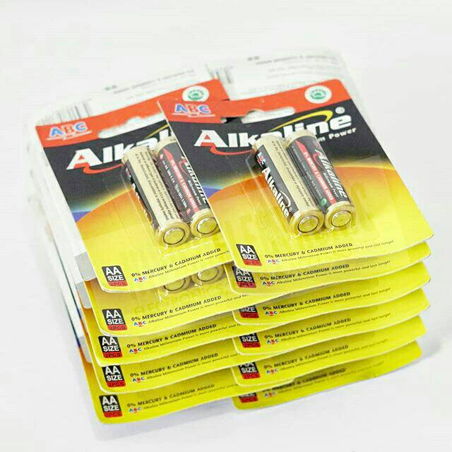 Baterai ABC ALKALINE AA isi 2