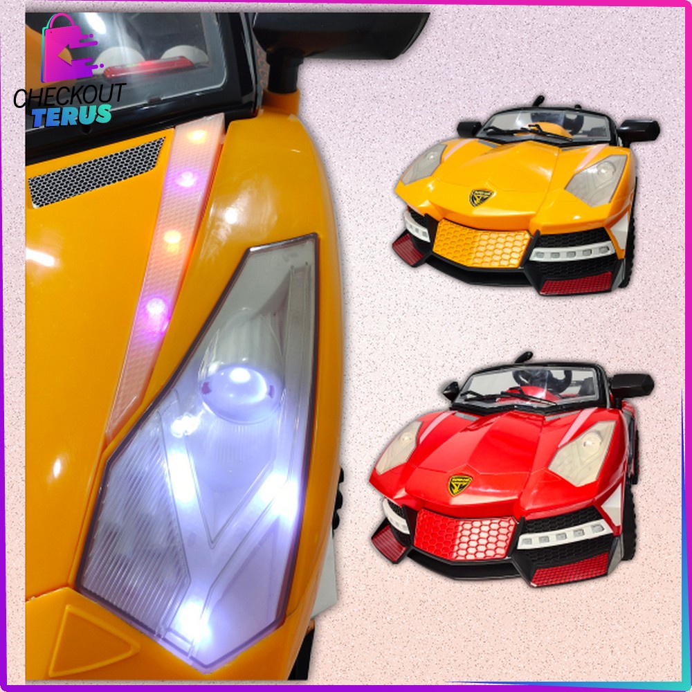 CT M244 Mainan Mobil Aki Ride On Remote Control Sport Super Car Porsche Dengan Musik dan Lampu Mainan Mobil Mobilan Anak