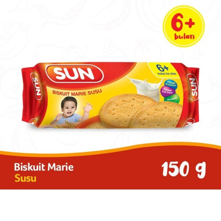 

SUN BISKUIT MARIE UKURAN 150 Gr