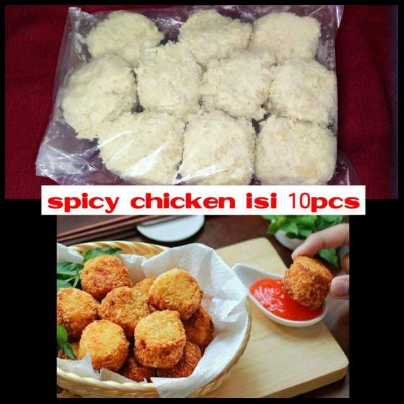 

Spicy Chicken Ala Bento isi 10pcs