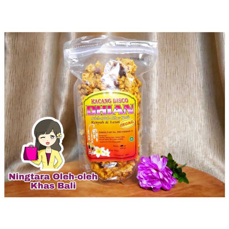 

KACANG DISCO DHIAN 250 GR OLEH-OLEH KHAS BALI (DISKO 250GR)