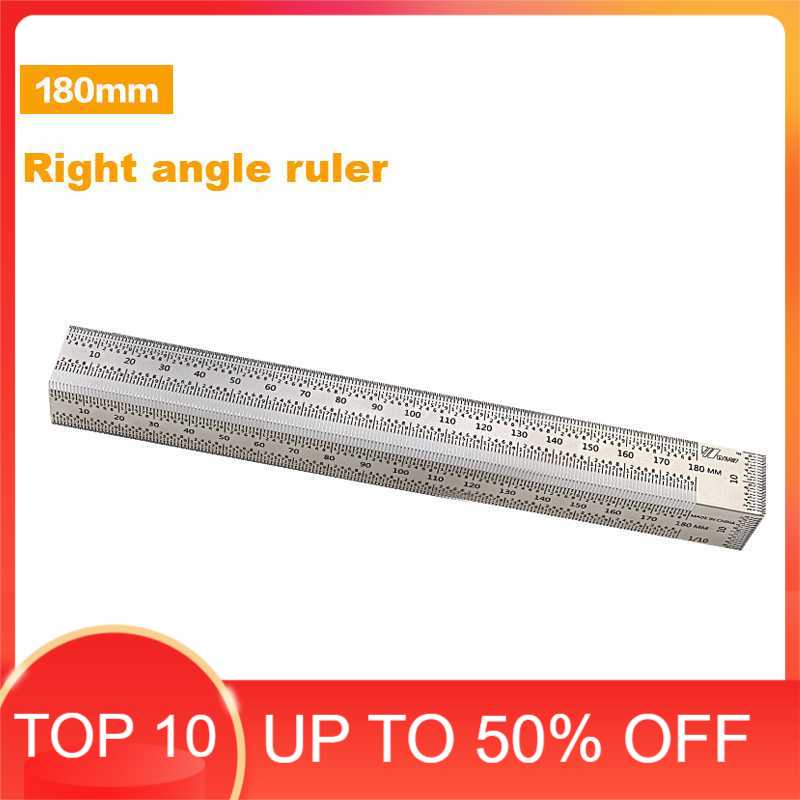 

FNICEL Penggaris Mark Line T-Type Measuring Ruler Woodworking - WW28