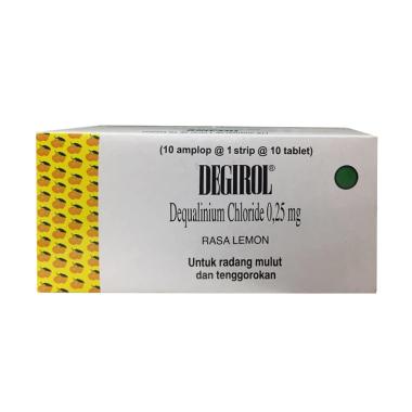 Degirol Obat radang Sariawan isi 10