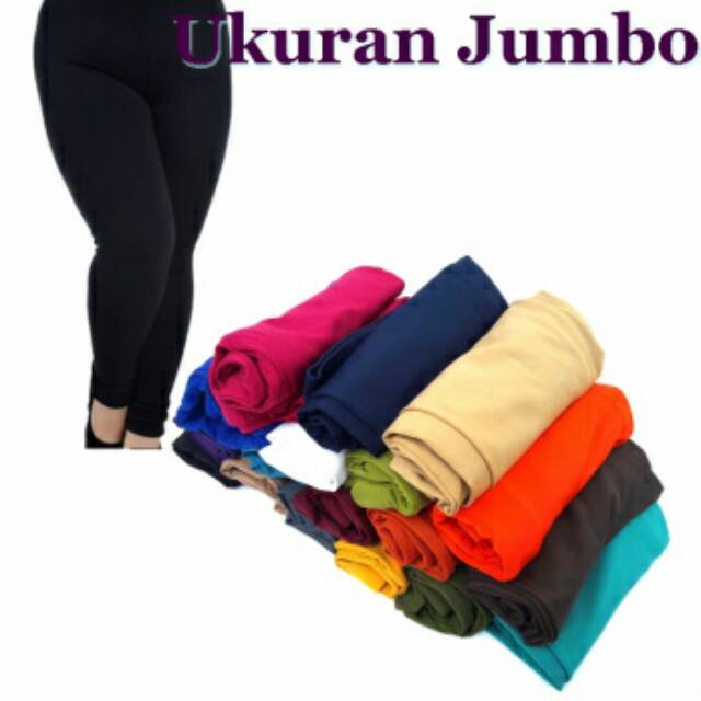 CELANA LEGGING DEWASA PANJANG JUMBO