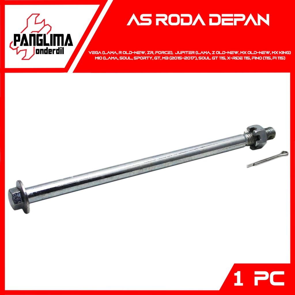 As Roda Depan Jupiter Lama-Z Old-New-MX &amp; MX King &amp; Vega Lama-R Baru-Lama-ZR-Force &amp; Mio Lama-Soul-Sporty-GT-M3 &amp; Force 1 &amp; F1ZR &amp; Fino &amp; X-Ride Mur Spie-Pengunci Set