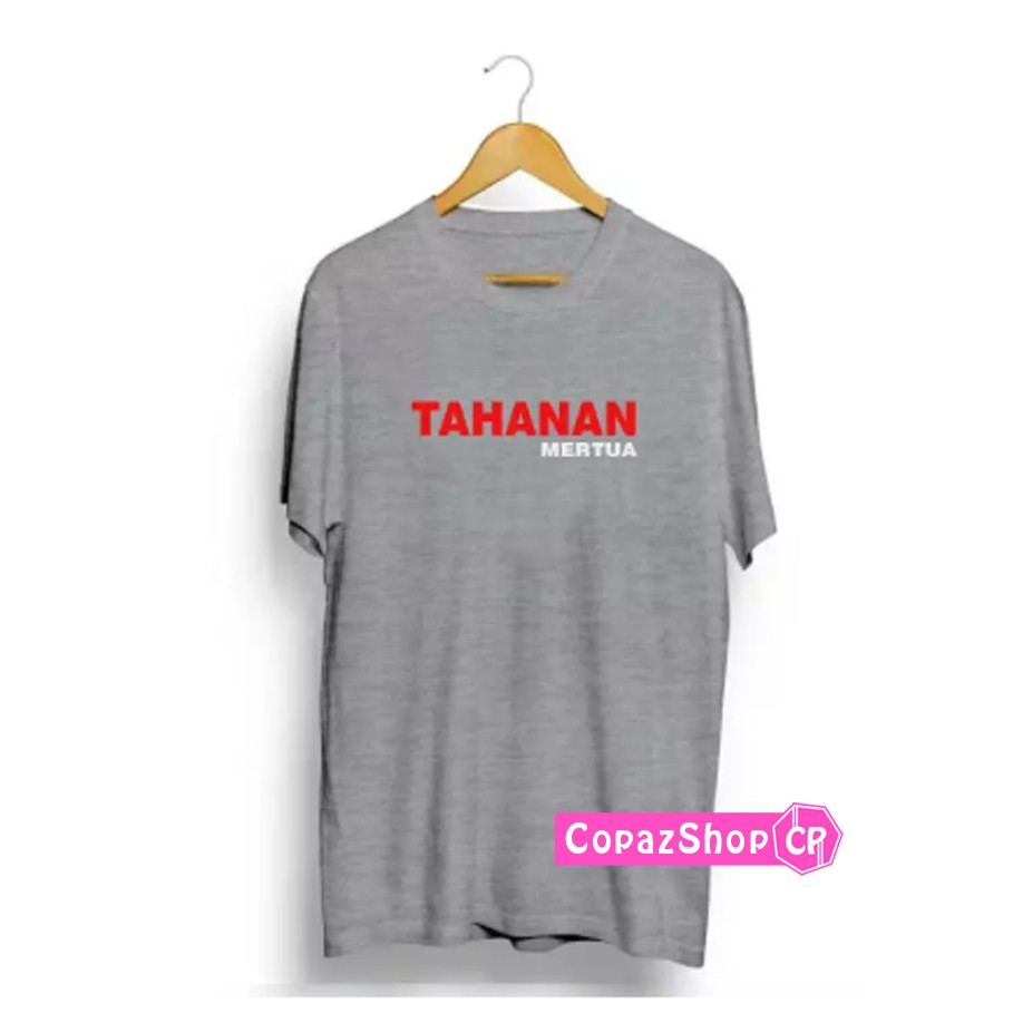 Kaos Distro Tahanan Mertua Red White Premium Quality