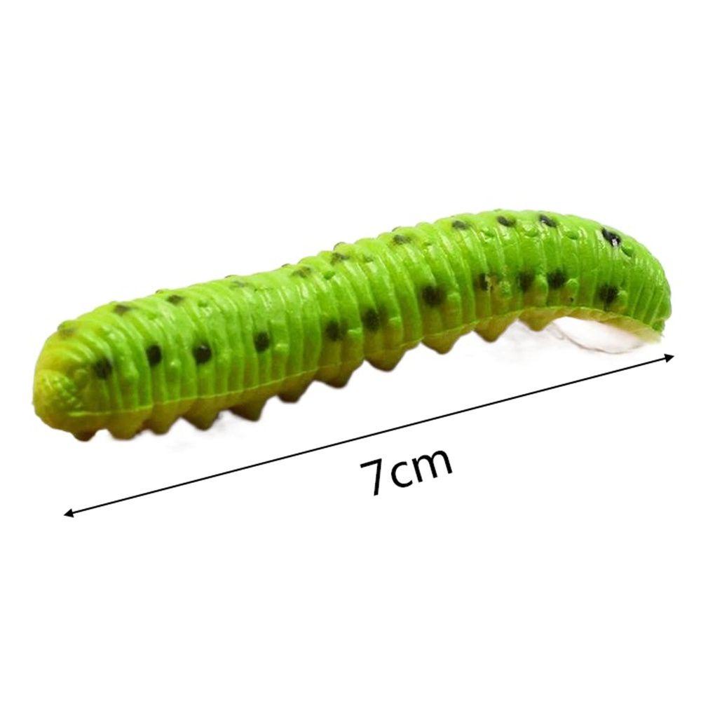 Quinton Twisty Worm Toy 12Pcs/Lot Mainan Anak Mop's Day Props Canda Gags Serangga Hewan Ulat Palsu