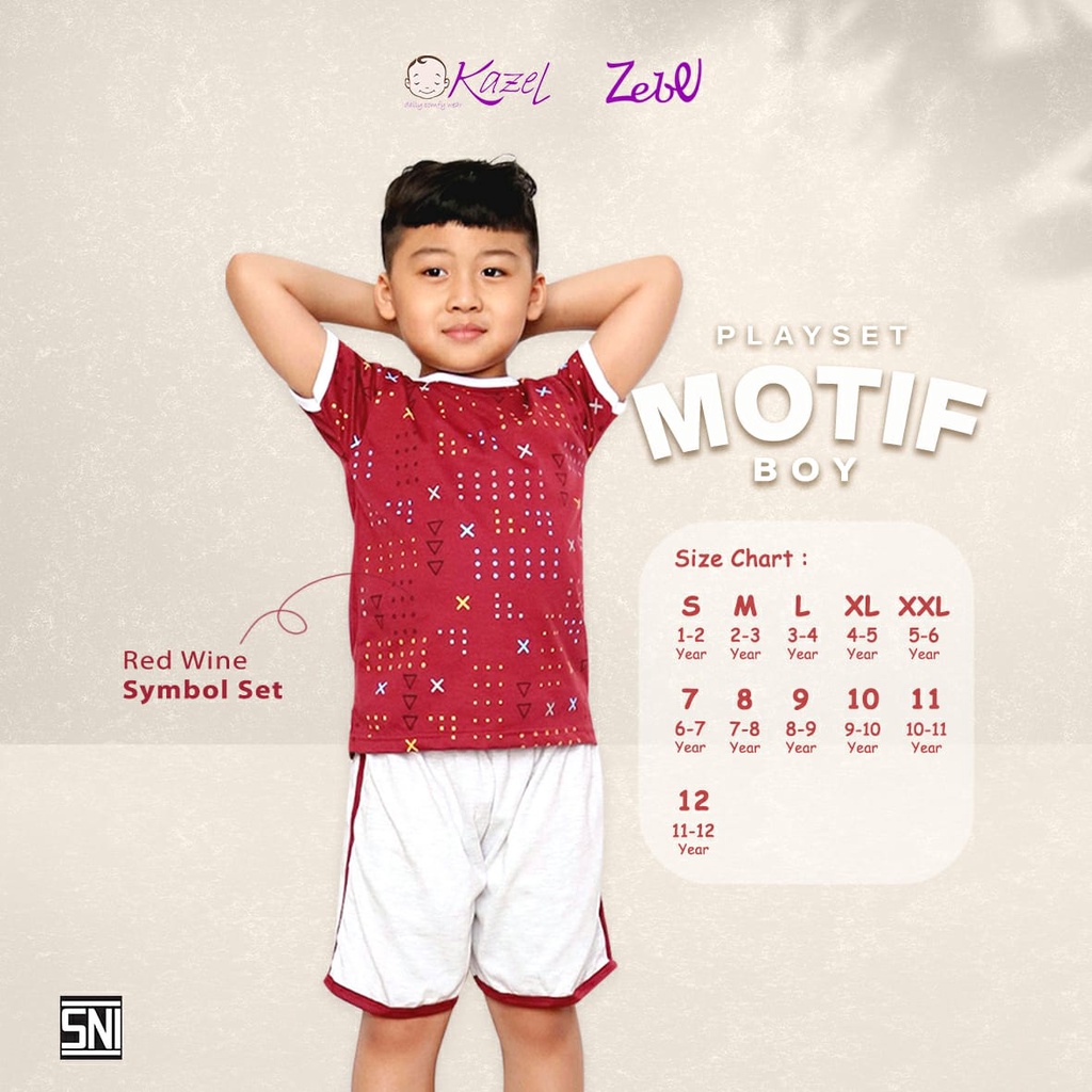 Kazel x Zebe Playset Boy Motif.