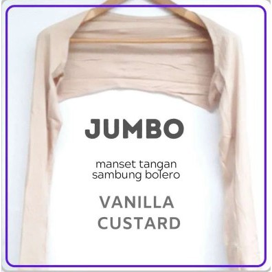 MANSET TANGAN SAMBUNG BOLERO BAHAN SPANDEK PREMIUM BB 45-90KG STANDAR DAN JUMBO/MANSET WANITA BISA COD