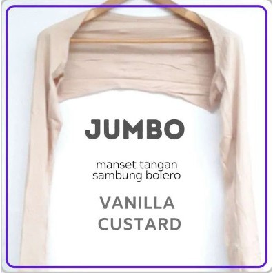 MANSET TANGAN SAMBUNG BOLERO BAHAN SPANDEK PREMIUM BB 45-90KG STANDAR DAN JUMBO/MANSET WANITA BISA COD