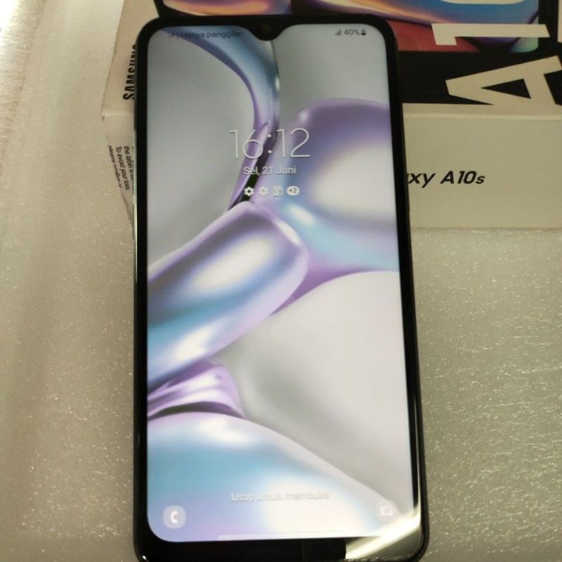 Samsung A10S 2/32 second mulus Fullset seken bekas