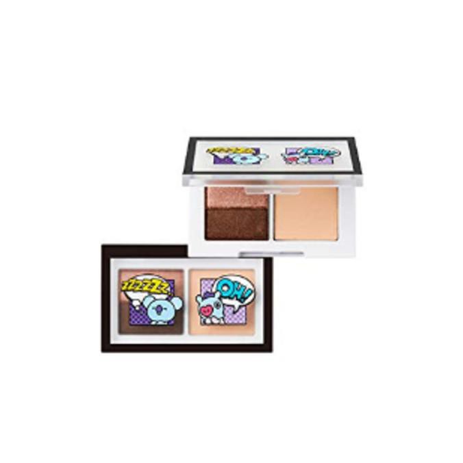 Unik Vt Cosmetics X Bt21 Art In Multi Eye Shadow Limited & Last Stock - 01 Origin Brown Terbatas