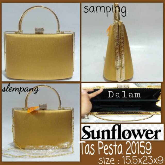 Tas pesta sunflower 20159 tas jagong murah