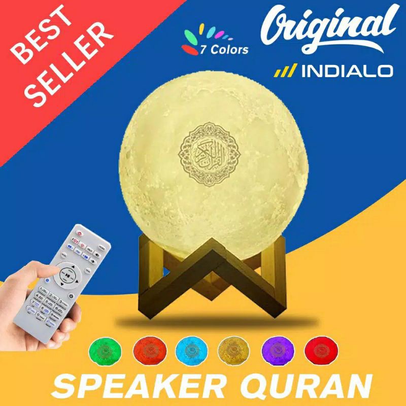 Speaker Alquran LED Moon Best seller