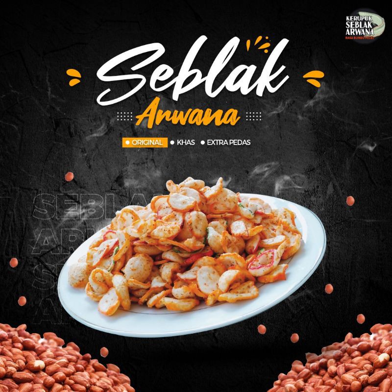 

100gr KERUPUK SEBLAK KERING PEDAS OLEH OLEH BANDUNG / KRUPUK SEBLAK DAUN JERUK / BUMBU KACANG